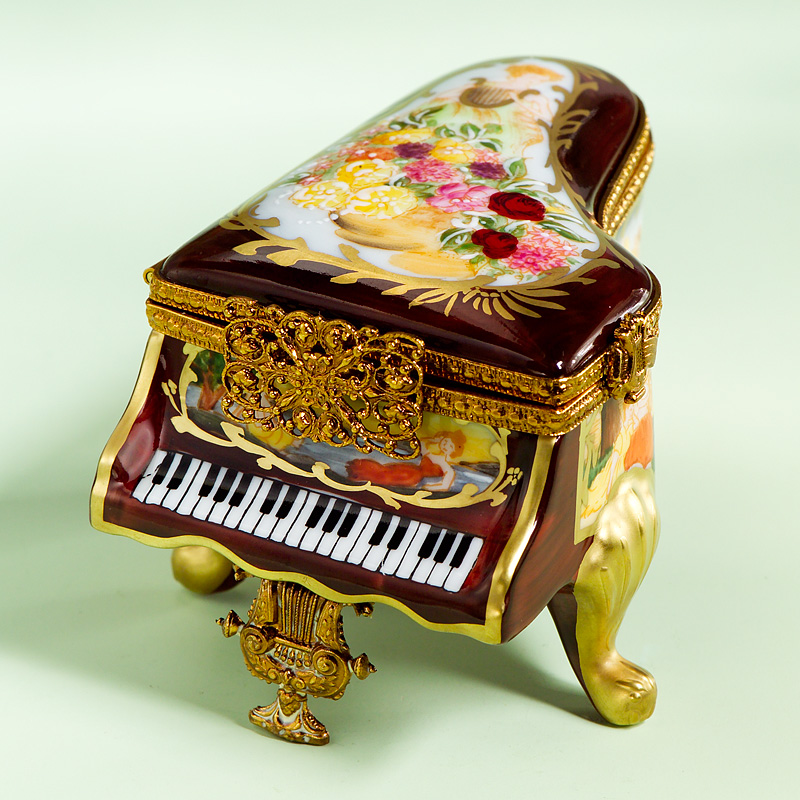 Limoges Imperial Piano Box The Cottage Shop