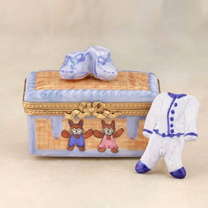 Picture of Limoges Baby Boy Chest with Pajamas Box