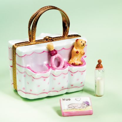 Picture of Limoges Baby Girl Bag with Bottle Box