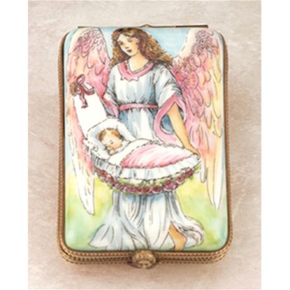 Picture of Limoges Guardian Angel Baby Girl Box