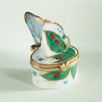 Picture of Limoges Ladybugs Butterfly Box