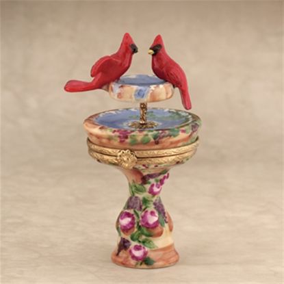 Picture of Limoges Fountain with Cardinals Box