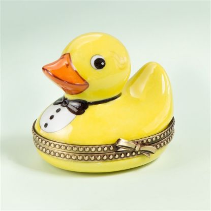 Picture of Limoges Groom Rubber Duck Box