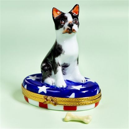 Picture of Limoges Boston Terrier Box