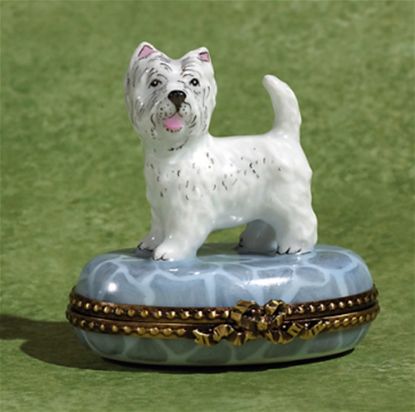 Picture of Limoges Westie on the Street Box