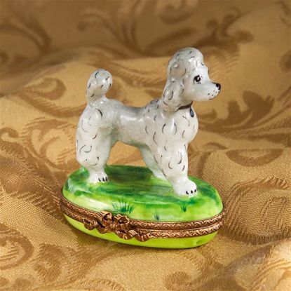Picture of Limoges White Poodle Box 
