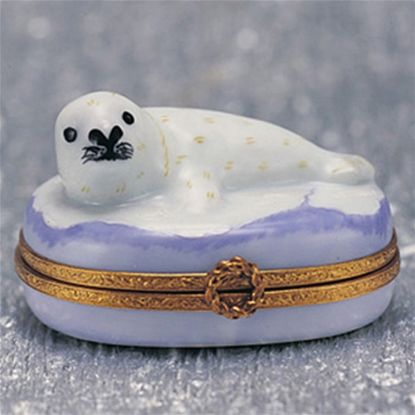 Picture of Limoges Baby Seal Box