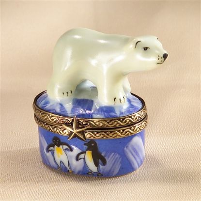 Picture of Limoges Mini Polar Bear Box