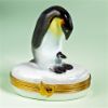 Picture of Limoges Mother and Baby Emperor Penguin Box