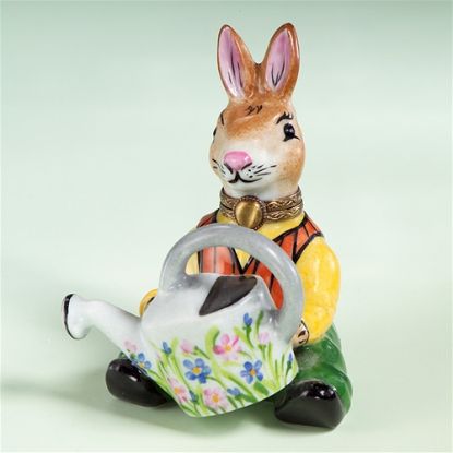 Picture of Limoges Mr Rabbit Watering The Garden Box