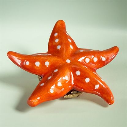 Picture of Limoges Red Starfish Box