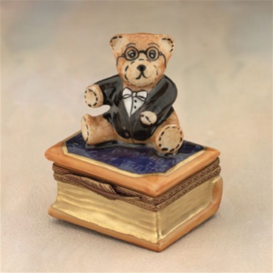 Picture of Limoges Teddy on Book Box