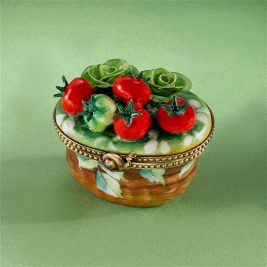 Picture of Limoges Tomato Wicker Basket Box