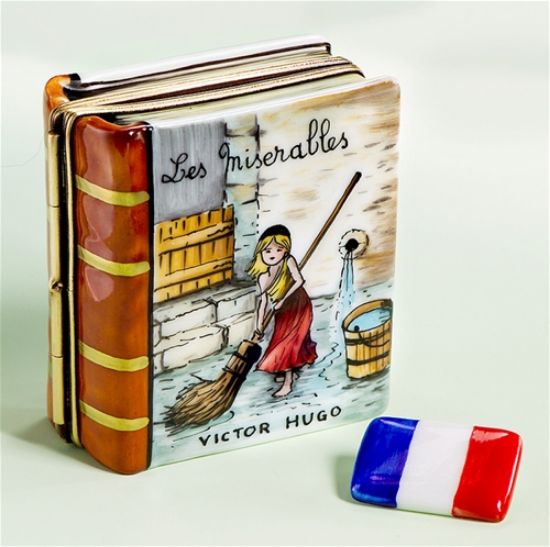 Picture of Limoges Cosette Les Miserables Book Box