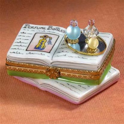 Picture of Limoges Book with Perfume Bottles Box