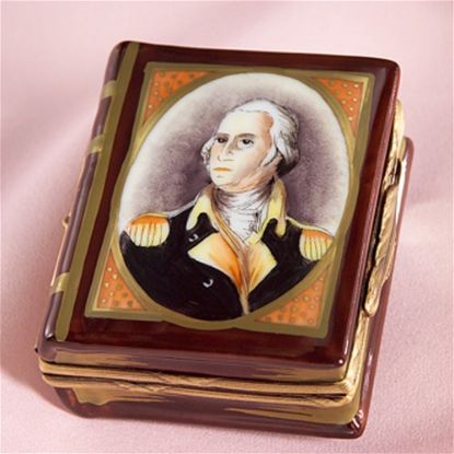 Picture of Limoges George Washington Book Box