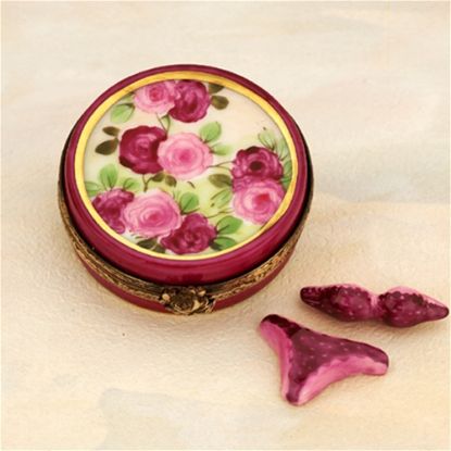 Picture of Limoges Romatic Roses Lingerie Box