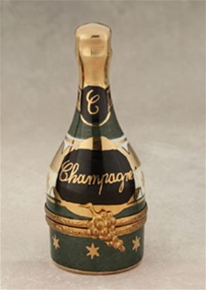 Picture of Limoges Champagne Bottle Box