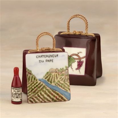 Picture of Limoges Chateauneuf du Pape Wine in Bag Box, Each.