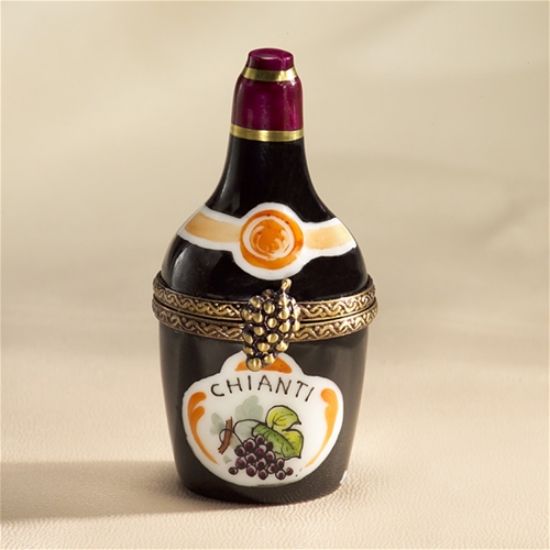 Picture of Limoges Chianti Bottle Box