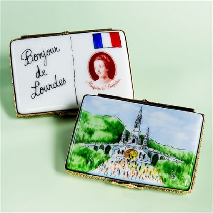 Picture of Limoges Lourdes Sanctuary Box