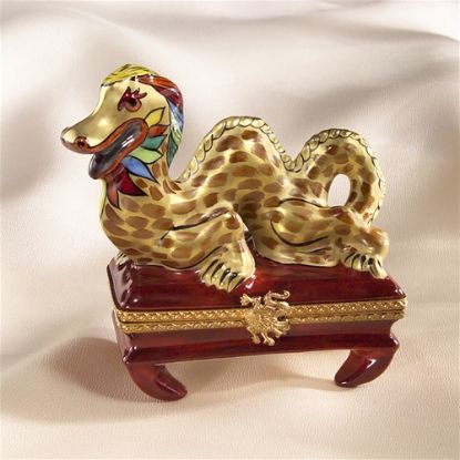 Picture of Limoges Chinese Gold Dragon Box