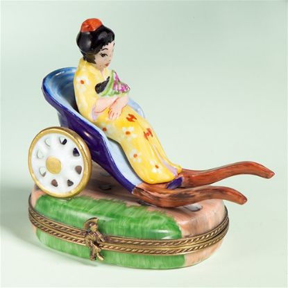 Picture of Limoges Japanese Lady Box
