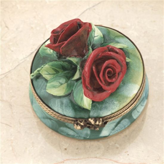 Picture of Limoges Black Magic Rose Box