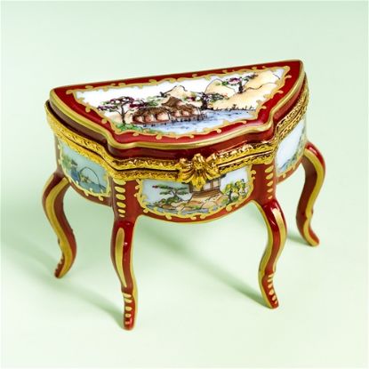 Picture of Limoges Chinoiserie Louis XV Table Box