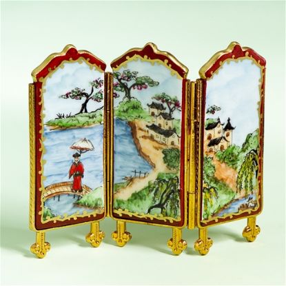 Picture of Limoges Chinoiserie Screen 