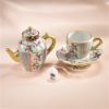 Picture of Limoges Sevres Turquoise Cup Saucer and Teapot Boxes