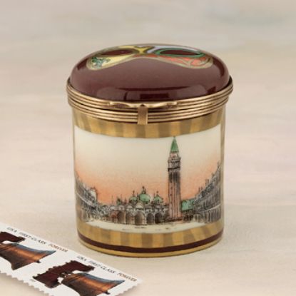 Picture of Limoges Venice Sunset Stamp Box