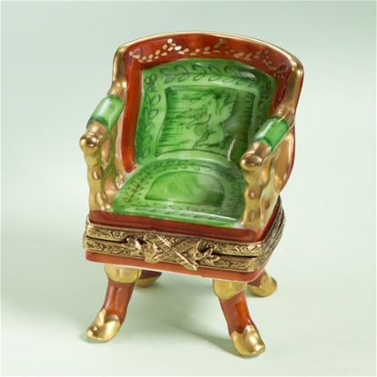 Picture of Limoges Chamart Green Chair Box
