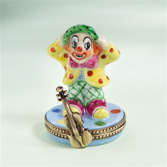 Picture of Limoges Laughing Clown Box
