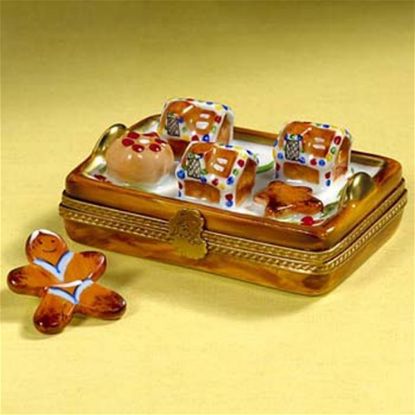 Picture of Limoges Gingerbread Tray Box with Cookie
