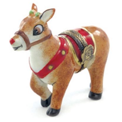 Picture of Limoges Rudolph Reindeer Box