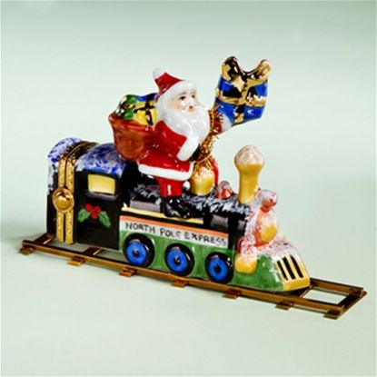 Picture of Limoges Santa Polar Express Train Box