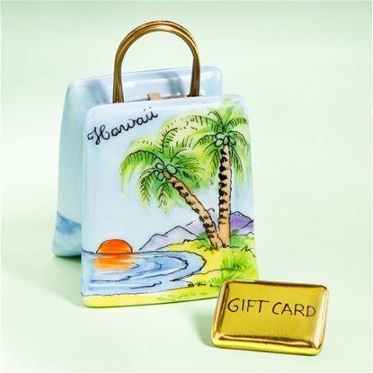 Picture of Limoges Hawaii Shopping Bag Box with Gift Card