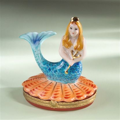 Picture of Limoges Minerva Mermaid Box 