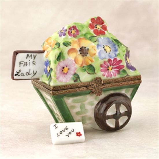 Picture of Limoges Garden Wheelbarrow My Fair Lady Box