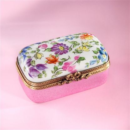 Picture of Limoges Pink Summer Garden with Flowers Box