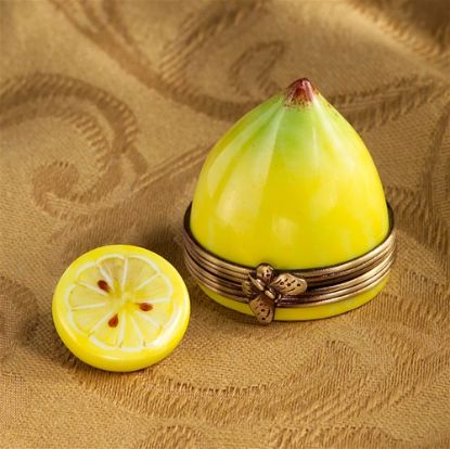 Picture of Limoges Half Lemon with Slice Box