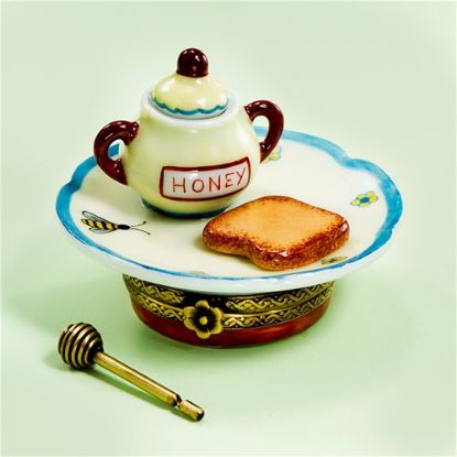 Picture of Limoges Honey and Toast Box