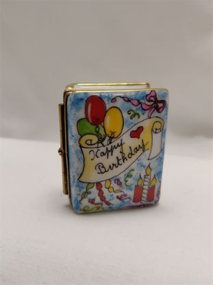 Picture of Limoges Happy Birthday Book Box