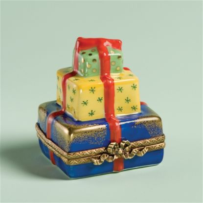 Picture of Limoges Happy Birthday Tower of Gifts Box