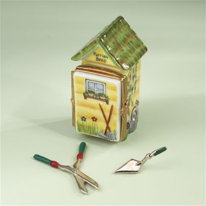 Picture of Limoges Garden Shed with Tools Box