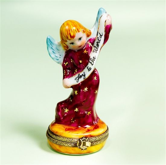 Picture of Limoges Joy to the World Angel Box