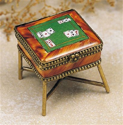 Picture of Limoges Card Table Box