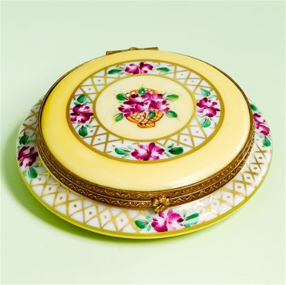 Picture of Limoges French Style Make Up Powder Box
