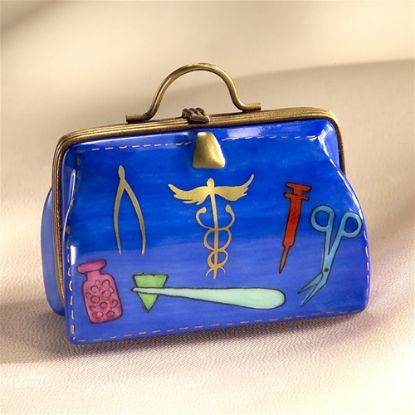 Picture of Limoges Blue Medical Bag Box